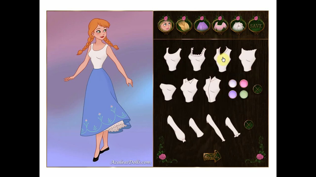 Dress up a cute Fairytale Maiden 